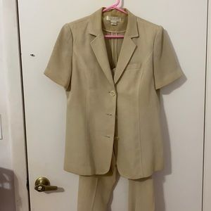 Silk pant suit
